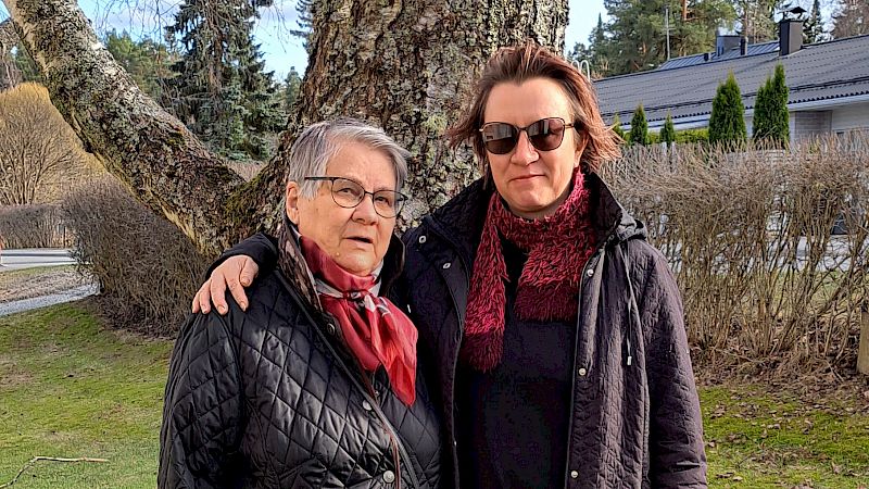 Ystävyys alkoi kuntoutusosastolla